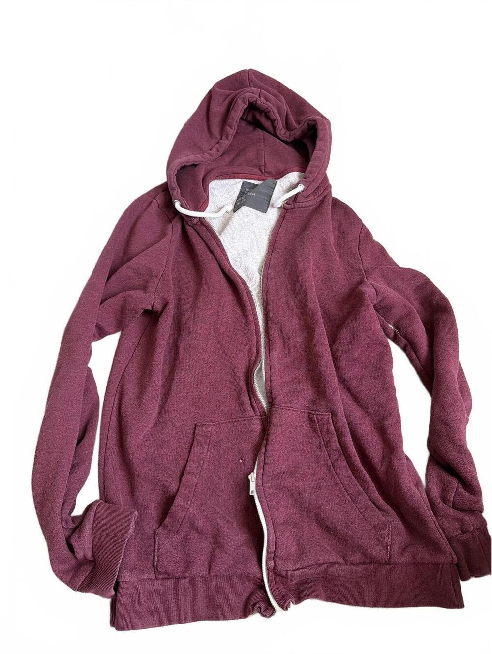 American apparel wine hoodie unisex size medium great condition